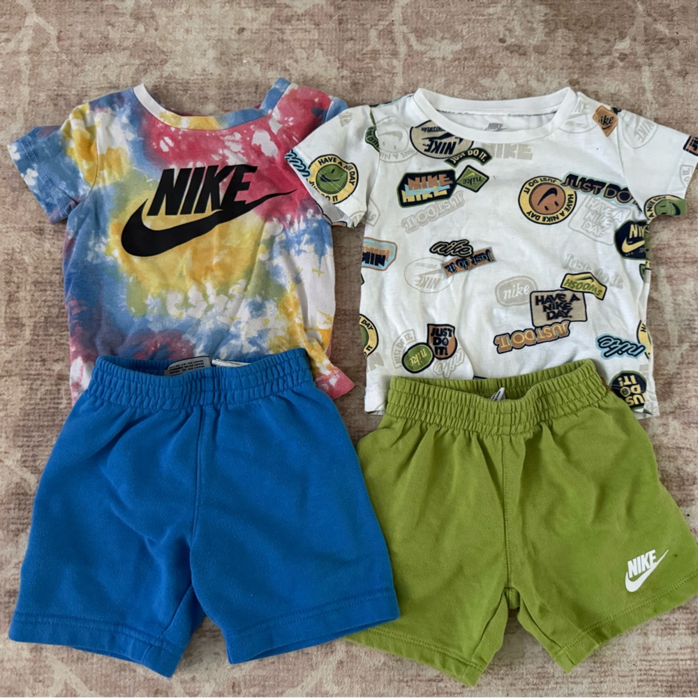Nike boys outfit set lot 2T & 24M